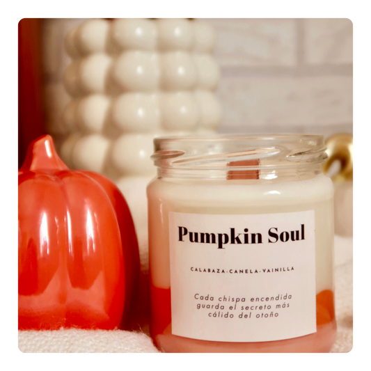 Pumpkin Soul · EDICIÓN LIMITADA · Vela Aromática de Soja