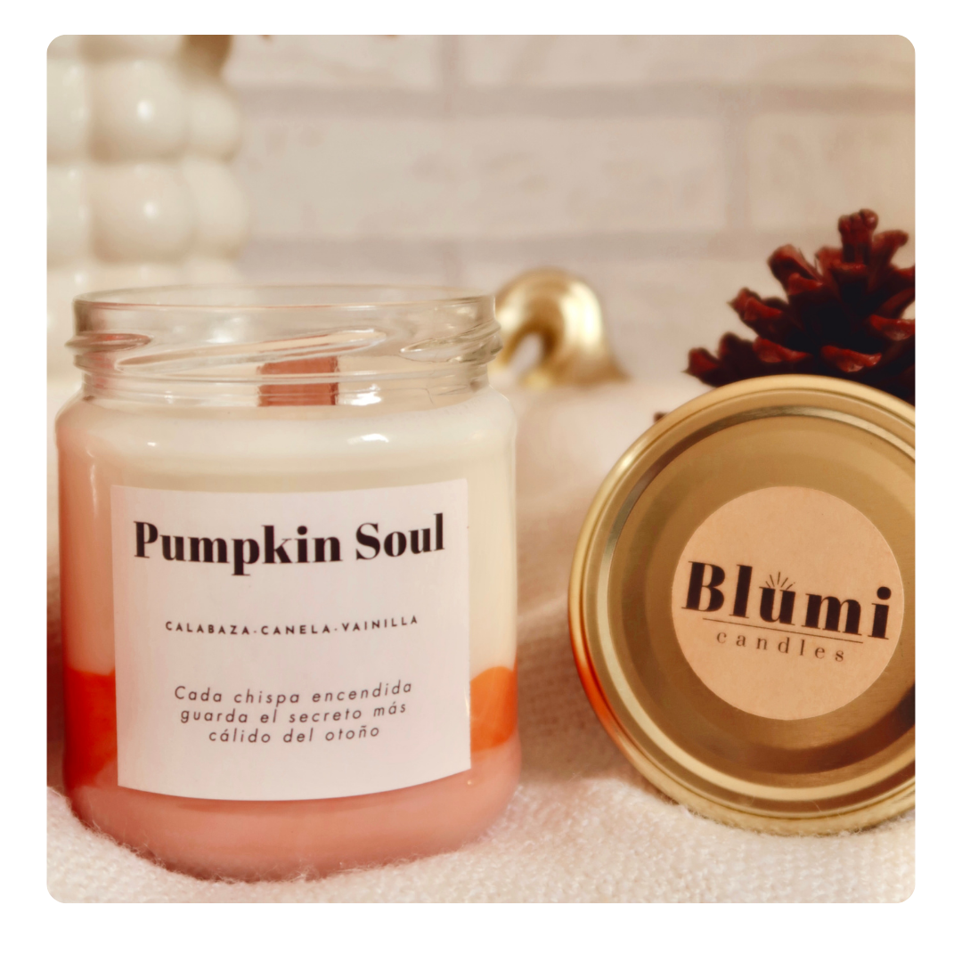 Pumpkin Soul · EDICIÓN LIMITADA · Vela Aromática de Soja