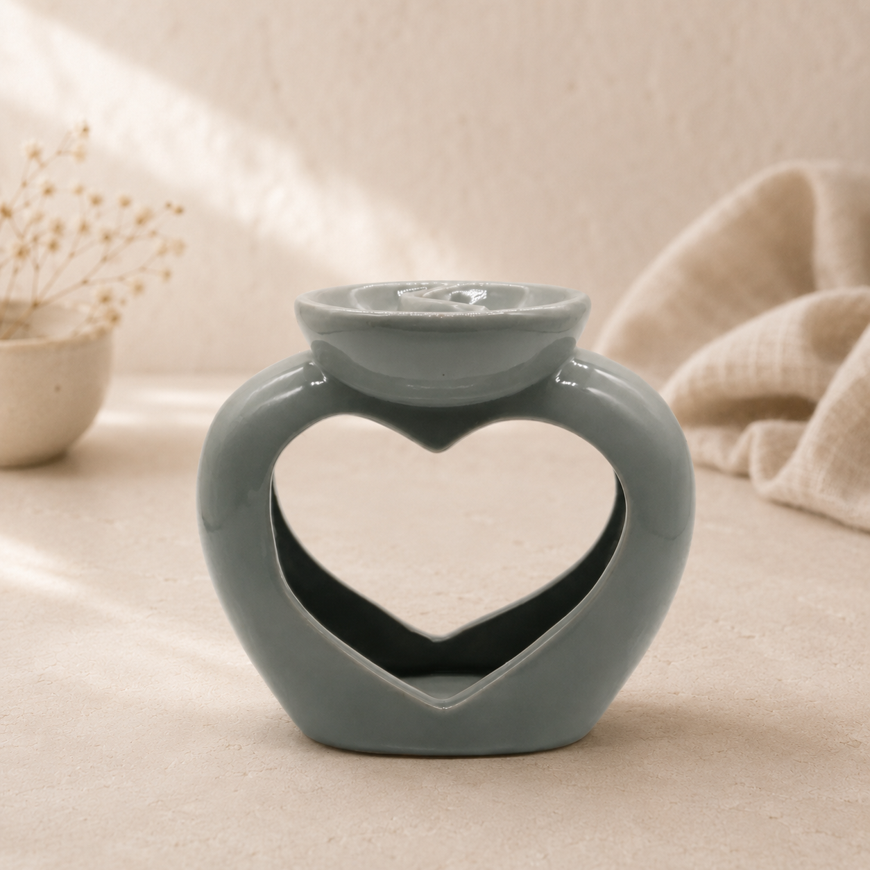 Quemador Grey Heart