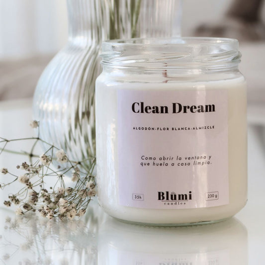 Clean Dream · Vela Aromática de Soja