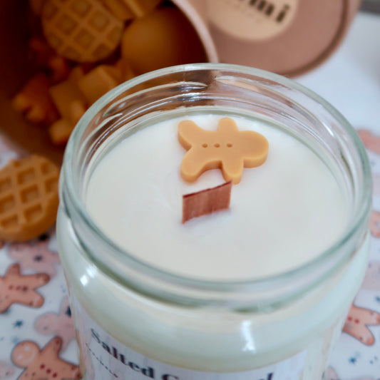 Salted Caramel · Vela Aromática de Soja